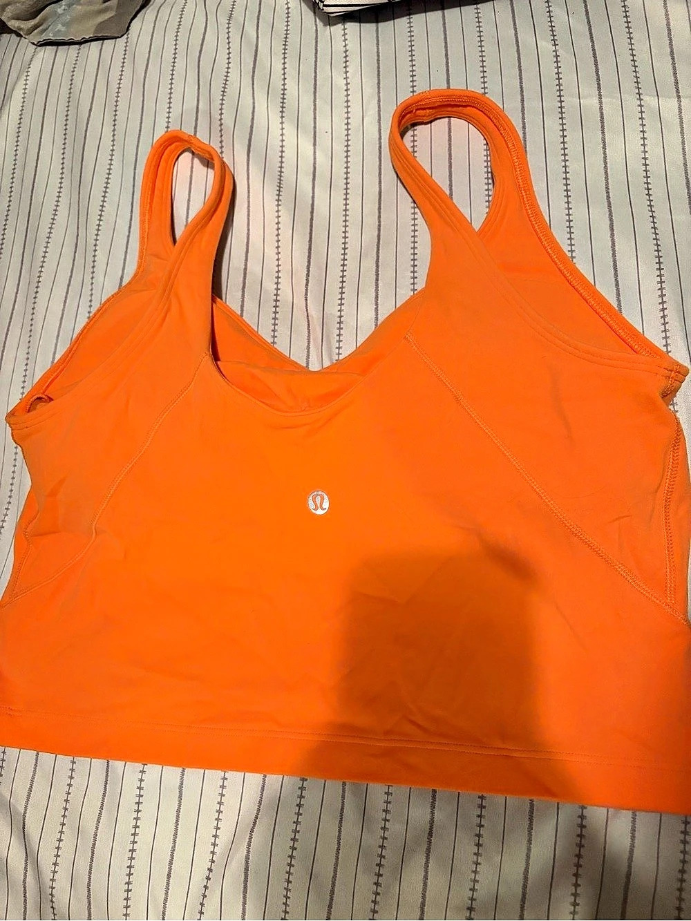 lululemon Align Tank Orange Sports Bra